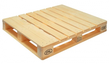 Pallet gỗ 4 hướng nâng mặt liền